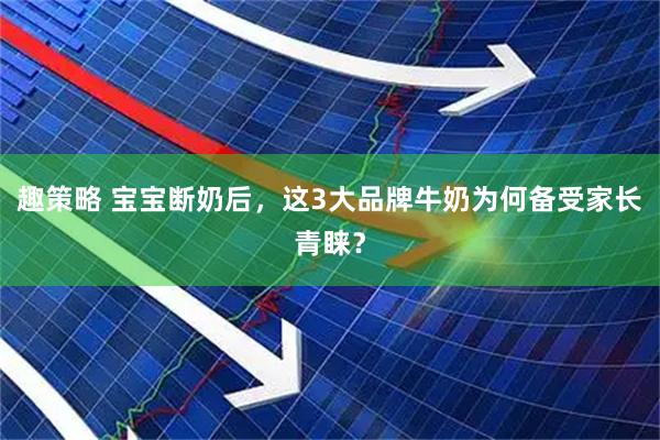 趣策略 宝宝断奶后，这3大品牌牛奶为何备受家长青睐？