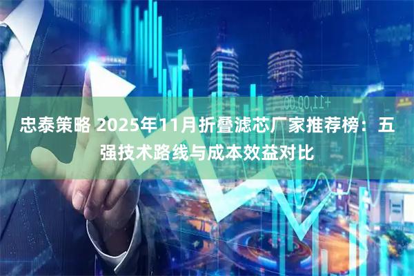 忠泰策略 2025年11月折叠滤芯厂家推荐榜：五强技术路线与成本效益对比